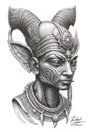 osiris tattoo design idea