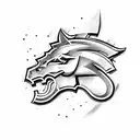 Denver Broncos tattoo design idea