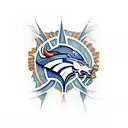 Denver Broncos tattoo design idea