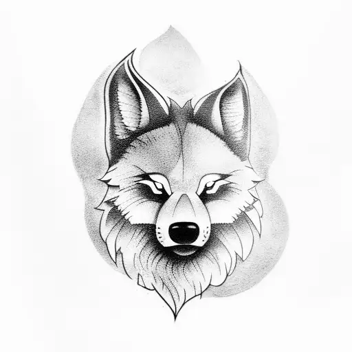 skoll and hati arm tattoo design idea
