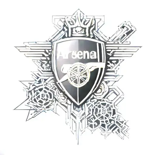 arsenal football club tattoo design idea