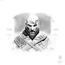 Mars God of war tattoo design idea