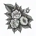 Create a tattoo symbolizing invincibility with a hidden tribute to mom and dad tattoo design idea