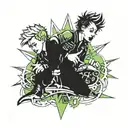 green day, punk style tattoo design idea