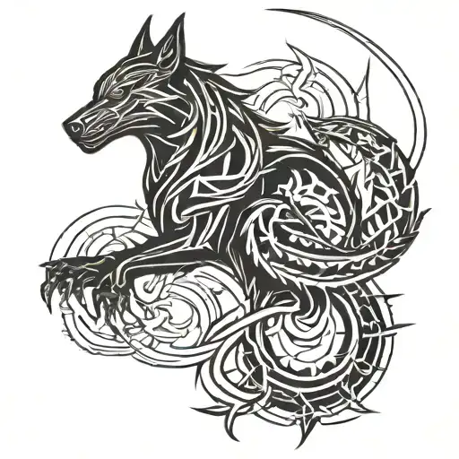 Skyrim Shadow Marks tattoo design idea