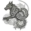 Skyrim Shadow Marks tattoo design idea