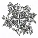 Skyrim Shadow Marks tattoo design idea