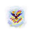 Phoenix tattoo design idea