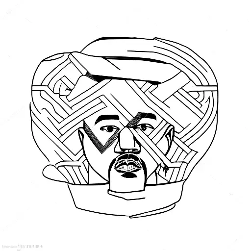 kanye west tattoo design idea