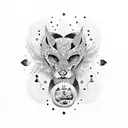 fuck life existential crisis tattoo design idea