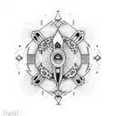 fuck life existential crisis tattoo design idea