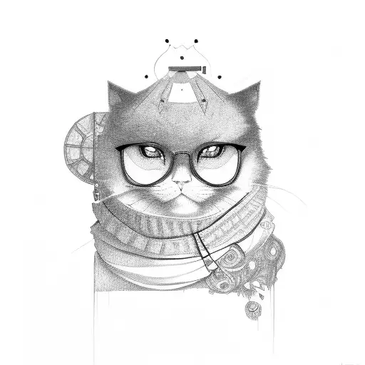 lonely girl  tattoo design idea