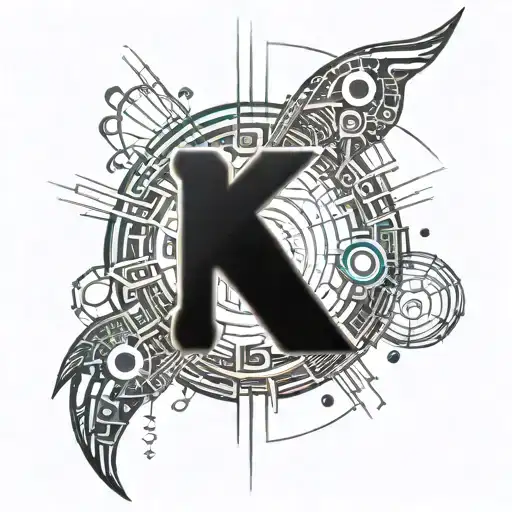 sol invictus semi colon tattoo design idea