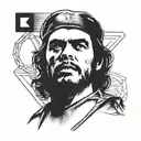 Che Guevara tattoo design idea