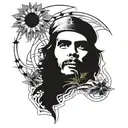 Che Guevara tattoo design idea