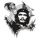 Che Guevara tattoo design idea