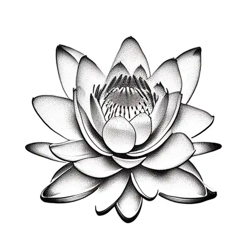 water Lilly, click, with the name Rayna Jane tattoo design idea