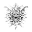 Godzilla memento mori little forearm  tattoo design idea