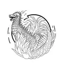 Godzilla memento mori little forearm  tattoo design idea