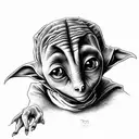 dobby tattoo design idea