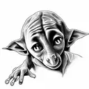 dobby tattoo design idea