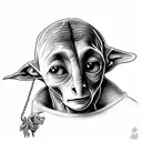 dobby tattoo design idea