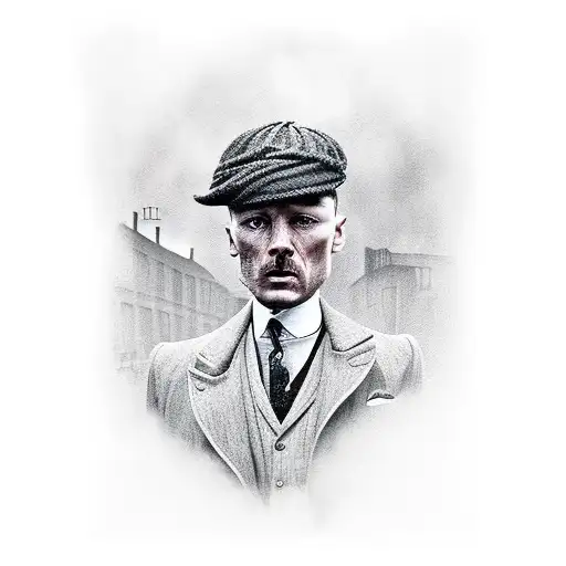 peaky blinders tattoo design idea