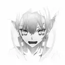 anime charaters eyes tattoo design idea