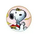 snoopy looking at the sky tattoo design idea