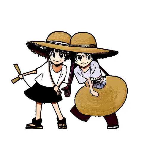 straw hat crew tattoo design idea