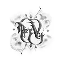 Ambigram of Heals/kills tattoo design idea