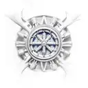 nautical  tattoo design idea