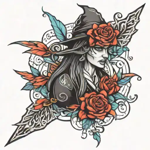 lost soul tattoo design idea