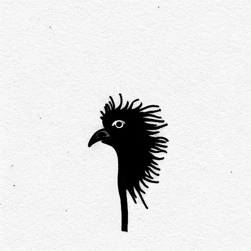 emu tattoo design idea