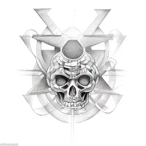 front forearm fullfilled with tattoo, tatto is a art piece made of symbols, like ancient greek symbols, hacker, tecnolog tattoo design idea