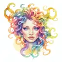 Medusa tattoo design idea