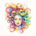 Medusa tattoo design idea