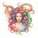 Medusa tattoo design idea