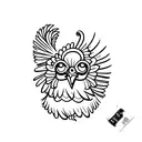 polish chicken tattoo design idea
