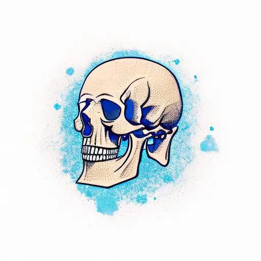 PILE OF SKULL tattoo design idea