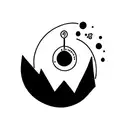 sad tattoo design idea