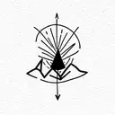 sad tattoo design idea