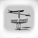 road sign tattoo design idea