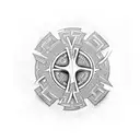 Irish Christian Cross tattoo design idea