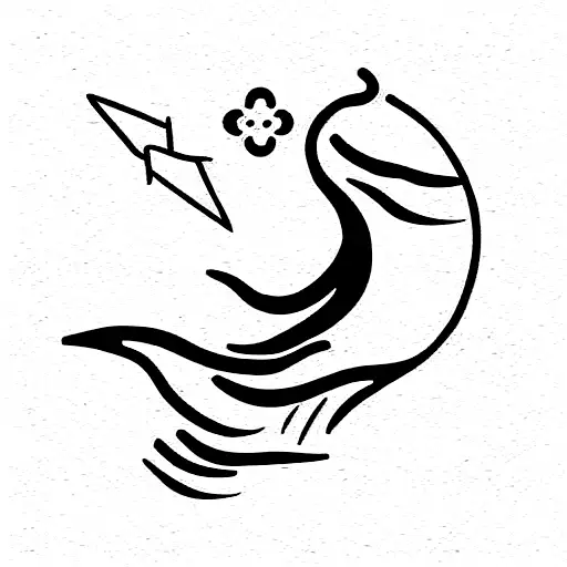 kaizen and koi tattoo design idea