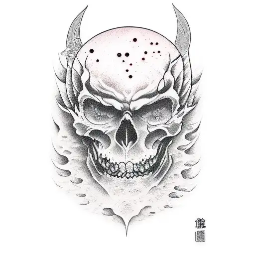 make a landscape of The Second cicle of dant's inferno tattoo design idea