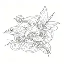 POOR MOVEMENT tattoo design idea
