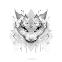 broken silence tattoo design idea