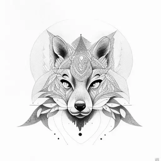 forest animals birds tattoo design idea