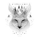 forest animals birds tattoo design idea